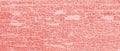 Illustration of wood grunge board with pattern of peeling light red paint, old cracked plaster on pink wall, timber. Royalty Free Stock Photo