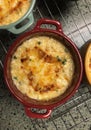 Crab au Gratin Royalty Free Stock Photo