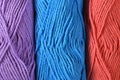 Brightly Colored Craft Yarn