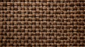 Close Up Image Of Brown Yarn Woven Fabric For Background