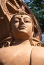 Close up image of a Buddha statue at Ancient city in Samutprakan, Thailand Royalty Free Stock Photo