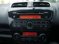 Car Audio Radio Console Royalty Free Stock Photo