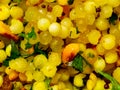 Close up Image of colourful healthy snack food Sago. Royalty Free Stock Photo