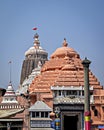 Close-up image of the entrance of famous Jagannath Puri temple i