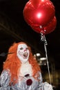 Pennywise the clown Royalty Free Stock Photo