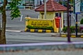 The close up image of the front gate of the mosque in jerantut pahang malaysia