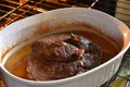 Home Cooked Beef Pot Roast Royalty Free Stock Photo