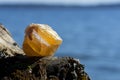 Large Orange Calcite Crystal Close Up