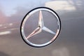 Close up image of Mercedes-Benz car logo