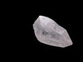 Close-up image of mountain pure quartz crystal Royalty Free Stock Photo