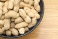 Close up image of peanuts