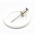 Pin isolated on white background Royalty Free Stock Photo