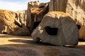 Close up image of Remarkable rocks, Kangaroo Island, Flinders chase national park, South Australia