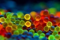 Vibrant Quantum Dots Close-Up Royalty Free Stock Photo