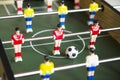 Table soccer game Royalty Free Stock Photo