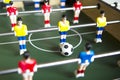 Table soccer game Royalty Free Stock Photo