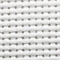 Close-up image of a woven fabric with a plain weave pattern. The texture displays interlaced white Royalty Free Stock Photo