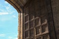 Close up of the impressive Porta Romana - Roman Gate - in Florence - Firenze Royalty Free Stock Photo