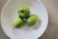 Indian Jujube Apple. Gujrat ber fruit. Royalty Free Stock Photo