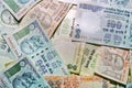 Close-up of indian money