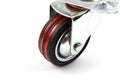 Industrial trolley single Swivel Rubber Caster Wheels.