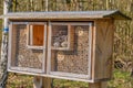 Bug hotel Royalty Free Stock Photo
