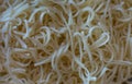 Close up of Instant noodles.Instant noodles texture, Dried instant noodles