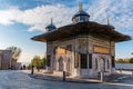 Close up of Fountain of Sultan Ahmed III of Topkapi Palace in Istanbul, Turkey