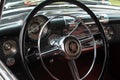 Close up Interior 1950 buick roadmaster Royalty Free Stock Photo