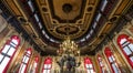 Close up of the interior of the historic Spanish Synagogue Cannaregio, Venice Italy