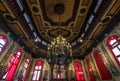 Close up of the interior of the historic Spanish Synagogue Cannaregio, Venice Italy