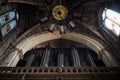 Close-up of interior organ of Saint Louis des Chartrons Catholic Church in Bordeaux