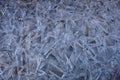 Close Up of Jagged Ice Crystals