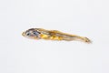 Close up of Japanese dried infant sardine used as seasoning in Japanese foods and cooking Royalty Free Stock Photo