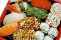 Close-up of Japanese sushi