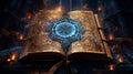 A Close-up Journey into an Intricate Spellbook