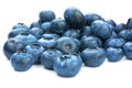 Close-up of a juicy, healthful and tasty blueberry, isolated on a white background. Summer fruits. Organic ingredients for nutriti