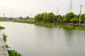 Khlong Preng river in Chachoengsao Thailand