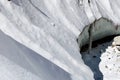 Close up of Khumbu glacier from Everest Base.