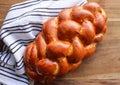 Close up of Kitke bread or challah bread Royalty Free Stock Photo