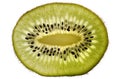 Macro Kiwi Fruit Center Close up Royalty Free Stock Photo