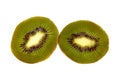 Close up of kiwi fruit slices