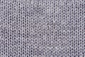 Close-up of knitted wool texture