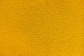 Close-up of knitted wool texture, background, mustard, yellow Royalty Free Stock Photo