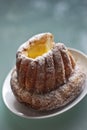 Alsatian cake with butter and sugar