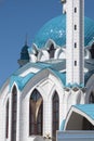 Close up of Kul Sharif mosque, in Kazan Kremlin. It was named after a religious sholar who died with his students while defending