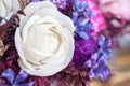 Close-up Large Beautiful bouquet of mixed flowers. Flower background and Wallpaper. Floral shop concept . Beautiful fresh cut bouq Royalty Free Stock Photo