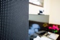 Close-up of an LED display panel Royalty Free Stock Photo