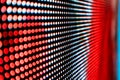 Close-up of an LED display panel Royalty Free Stock Photo