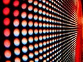 Close-up of an LED display panel Royalty Free Stock Photo